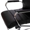 Flash Furniture Black LeatherSoft Drafting Chair with Foot Ring GO-2286B-BK-GG
